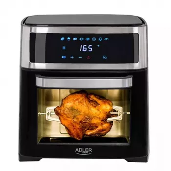 Karšto oro gruzdintuvė-oraitė Adler AD 6309 13 L 2500 W Juoda/Sidabrinė, liečiamas valdymas, rotiseris