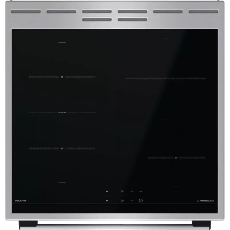 Laisvai pastatoma viryklė Gorenje GEIT6C60XPG su elektrine indukcine kaitviete, 4 zonos