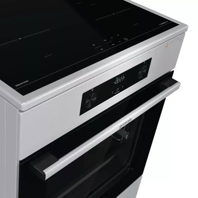 Laisvai pastatoma viryklė Gorenje GEIT6C60XPG su elektrine indukcine kaitviete, 4 zonos