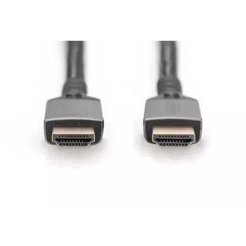 DIGITUS 8K PREMIUM HDMI 2.1 jungiamasis laidas, aliuminio korpusas, auksuoti kontaktai, 8K/60Hz, 1m