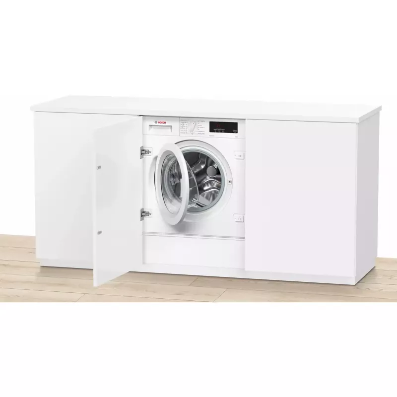 Bosch Serie 6 WIW24342EU įmontuojama skalbyklė, 8 kg, 1200 aps./min., balta