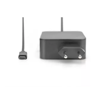 Nešiojamojo kompiuterio įkroviklis USB-C Digitus DA-10071 65W Vidaus Juodas