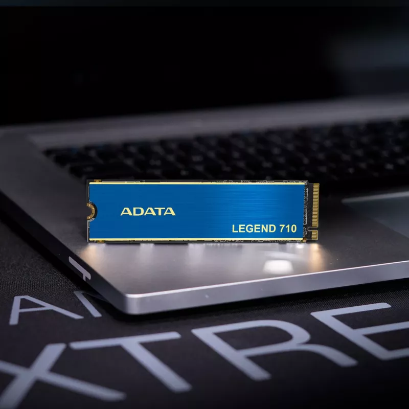 SSD M.2 ADATA LEGEND 710 256 GB PCIe 3.0 NVMe, Skaitymas 2100 MB/s, Rašymas 1000 MB/s