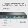 VPN maršrutizatorius TP-Link Omada ER8411 su 10G prievadais