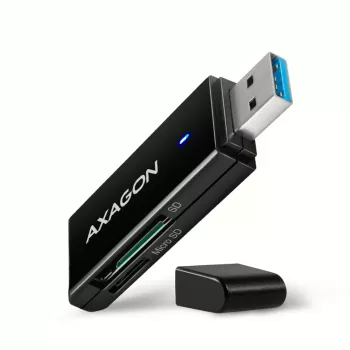 Card Reader Axagon CRE-S2N USB 3.2 Gen 1 Type-A Juodas