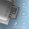 „Axagon CRE-S3C“ aliumininė didelės spartos USB-C 3.2 Gen 1 atminties kortelių skaitytuvas, 3 lizdai, UHS-II