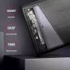 AXAGON EE25-A6C 2,5 inch HDD/SSD korpusas — SATA, USB 3.2 Gen 1 (Type-C ir Type-A), aliuminis, juodas
