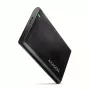 AXAGON EE25-A6M išorinis HDD/SSD dėklas – 2,5 colio SATA, USB 3.2 Gen 1 (5 Gbit/s), Micro-USB B į USB Type-A, aliuminis, juodas
