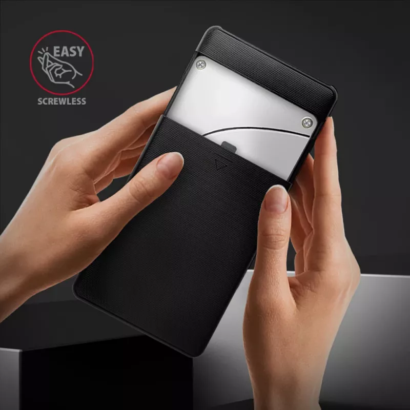 Axagon EE25-SL Išorinis dėklas be varžtų USB 3.2 Gen 1 - SATA 6G 2,5 colio SSD/HDD