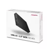 Išorinis dėklas Axagon EE35-XA3 aliumininis USB 3.2 Gen 1 SATA 3,5 inch HDD