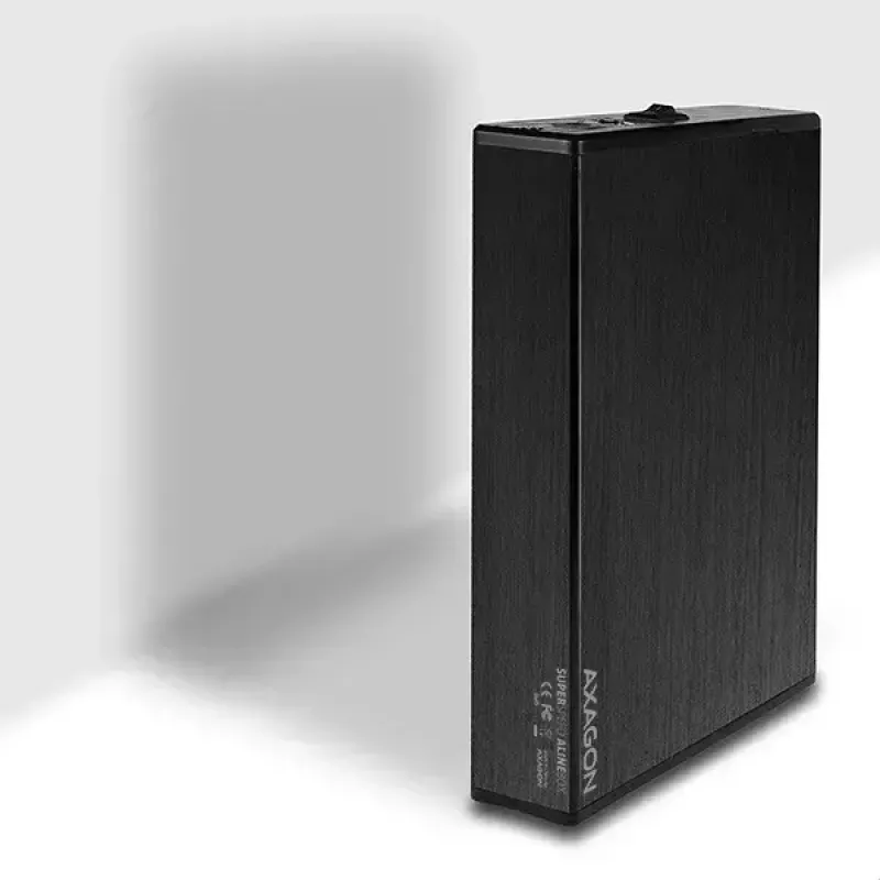 Išorinis dėklas Axagon EE35-XA3 aliumininis USB 3.2 Gen 1 SATA 3,5 inch HDD