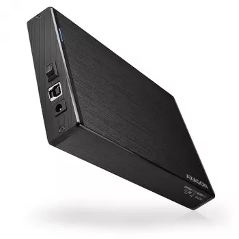 Išorinis dėklas Axagon EE35-XA3 aliumininis USB 3.2 Gen 1 SATA 3,5 inch HDD