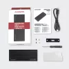 Axagon EEM2-GTR išorinis USB-C 3.2 Gen 2 metalinis korpusas M.2 NVMe SSD