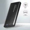 SSD korpusas Axagon EEM2-SBC USB-C 3.2 Gen 2 Juodas M.2