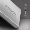 Išorinis metalinis dėklas Axagon EEM2-UG2 USB-C 10Gbps M.2 NVMe SSD