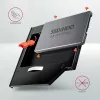 Axagon RSS-CD09 2.5 inch SSD/HDD adapteris į DVD lizdą 9.5 mm LED ALU sąsajos kortelės/adapteris vidinis SATA