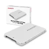 Vidinis 2,5 inch ALU dėklas Axagon RSS-M2SD SATA M.2 SATA SSD