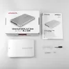 Vidinis 2,5 inch ALU dėklas Axagon RSS-M2SD SATA M.2 SATA SSD