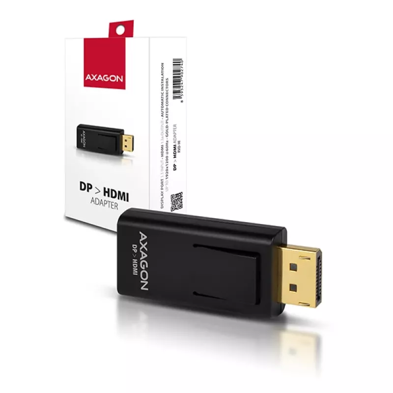 Kabelio keitiklis Axagon RVD-HI DisplayPort į HDMI juodas