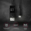 Aktyvus USB-C į DisplayPort kabelis Axagon RVC-DPC 1,8m 4K/60Hz