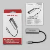 Axagon ADE-25RC SuperSpeed USB-C 2.5 gigabit eterneto adapteris