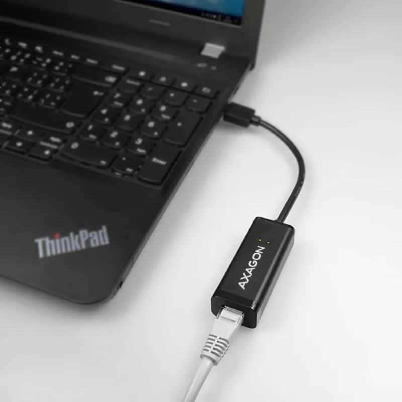 Axagon ADE-SR USB-A gigabit eterneto adapteris