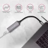 AXAGON ADE-TRC USB-C į Gigabit Ethernet adapteris, 10/100/1000, Titan Grey