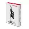 Axagon PCEA-S2N PCIe adapteris 2x RS-232 250 kbps su SP ir LP