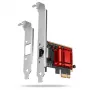 Axagon PCEE-G25 PCIe – 2,5 Gigabit Ethernet adapteris Realtek 8125, PXE, su SP ir LP