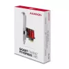 AXAGON PCEE-GIX PCIe Gigabit Ethernet tinklo plokštė su Intel I210-AT