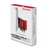 AXAGON PCES-SA6 PCIe į SATA sąsajos kortelė (ASM1166), 6 Gbit/s, pilno/žemo profilio, vidinė