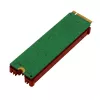 Axagon CRL-M2 Pasyvus aliumininis aušintuvas visiems M.2 SSD, dydis 2280, aukštis 12 mm