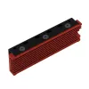 Axagon CRL-M2 Pasyvus aliumininis aušintuvas visiems M.2 SSD, dydis 2280, aukštis 12 mm