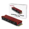 Axagon CRL-M2 Pasyvus aliumininis aušintuvas visiems M.2 SSD, dydis 2280, aukštis 12 mm