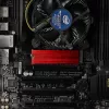 Axagon CRL-M2 Pasyvus aliumininis aušintuvas visiems M.2 SSD, dydis 2280, aukštis 12 mm