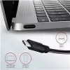 AXAGON HMC-4G2 USB-C 3.2 Gen 2 10 Gb/s hubas, 2x USB-A + 2x USB-C, 13 cm kabelis