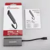 AXAGON HMC-4G2 USB-C 3.2 Gen 2 10 Gb/s hubas, 2x USB-A + 2x USB-C, 13 cm kabelis