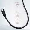 AXAGON HMC-4G2 USB-C 3.2 Gen 2 10 Gb/s hubas, 2x USB-A + 2x USB-C, 13 cm kabelis