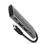 AXAGON HMC-4G2 USB-C 3.2 Gen 2 10 Gb/s hubas, 2x USB-A + 2x USB-C, 13 cm kabelis