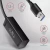 USB 3.2 Gen 1 MINI stotelė Axagon HUE-M1AL, metalinis korpusas, 4x USB-A, 1.2 m USB-A laidas