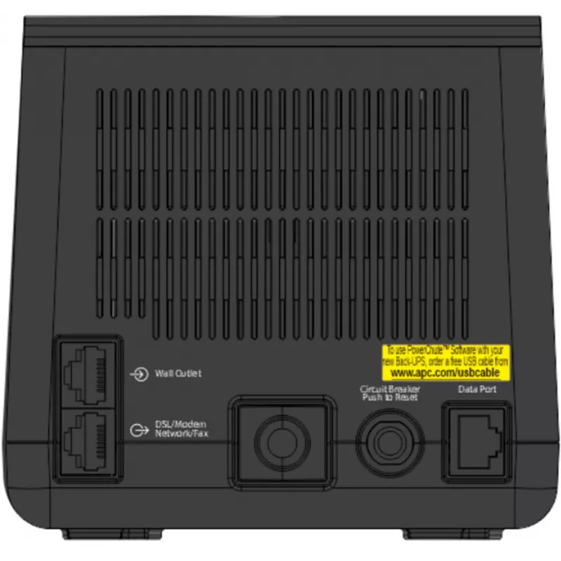 APC Back-UPS BE850G2-GR - Avarinis maitinimo šaltinis 8 lizdai, 850VA, 2 USB įkrovikliai, 1 USB duomenų prievadas