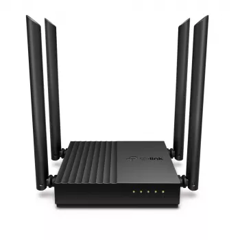 TP-Link ARCHER A64 belaidis maršrutizatorius Gigabit Ethernet dviejų juostų (2,4 GHz / 5 GHz) Juodas