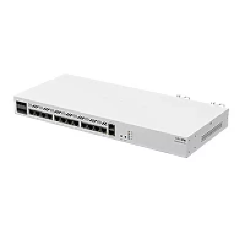 Maršrutizatorius laidinis MikroTik CCR2116-12G-4S+ — 13x Gigabit RJ-45, 4x SFP+, 2000 MHz, DDR4, baltas