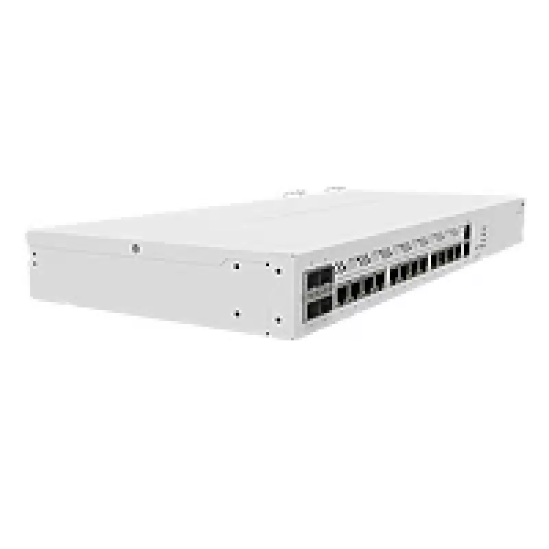 Maršrutizatorius laidinis MikroTik CCR2116-12G-4S+ — 13x Gigabit RJ-45, 4x SFP+, 2000 MHz, DDR4, baltas
