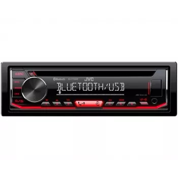 JVC KD-T702BT CD imtuvas su Bluetooth, 1-DIN, 200 W, juodas