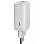 IBOX ILUC65W universalus mobiliojo įrenginio kroviklis, 65W, 2x USB-C + 1x USB-A, baltas, 1.5 m laidas