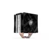 Oro aušintuvas ENDORFY Fera 5 Dual Fan — 2x 120 mm PWM ventiliatoriai, 4 šilumos vamzdeliai, TDP 220 W, suderinamas su LGA 2011 ir kitais lizdais, juodas