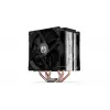 Oro aušintuvas ENDORFY Fera 5 Dual Fan — 2x 120 mm PWM ventiliatoriai, 4 šilumos vamzdeliai, TDP 220 W, suderinamas su LGA 2011 ir kitais lizdais, juodas