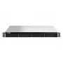 QNAP TS-464U-RP NAS stovo (1U) Intel® Celeron® N5095 8 GB DDR4 0 TB QNAP Turbo System aliuminis, juodas