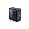 Korpusas ENDORFY Regnum 400 ARGB Tower Black — ATX, grūdintas stiklas, ARGB, 3x120mm priekyje, 1x120mm gale, palaiko GPU 37 cm